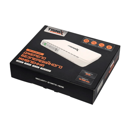 Джерело безперебійного живлення DC UPS Trinix TRX-MUPS-2512 PoE