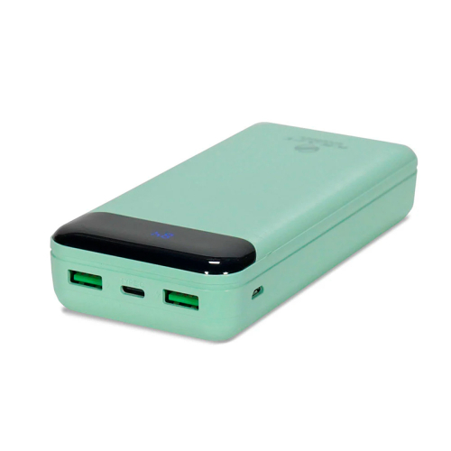 Повербанк 20000mAh Power Bank Kraft KPB-2020FC Green 22.5W QC3.0