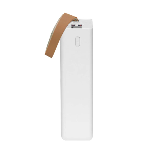 Повербанк 20000mAh Power Bank Kraft KPB-2320FCL White 22.5W QC3.0 LED-ліхтар