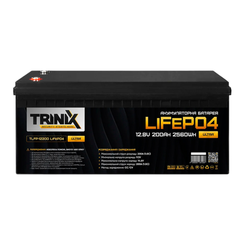 Trinix TLFP-12200 Ultra LiFePO4 с Bluetooth