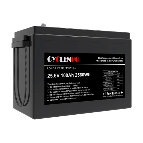 Акумуляторна батарея Cyclen 25.6V 100AH ​​LiFePo4