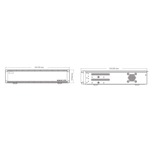 IP-видеорегистратор 64-канальный 16Mp TVT TD-3364H8-A3H-B