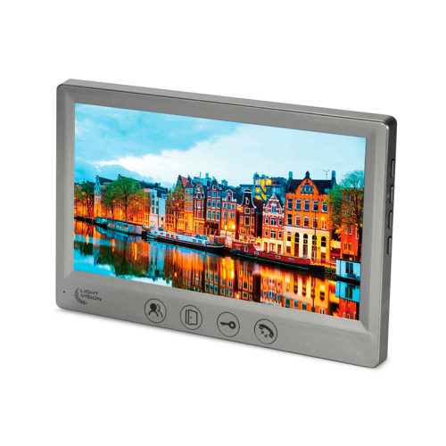 Видеодомофон LightVision AMSTERDAM FHD Grey