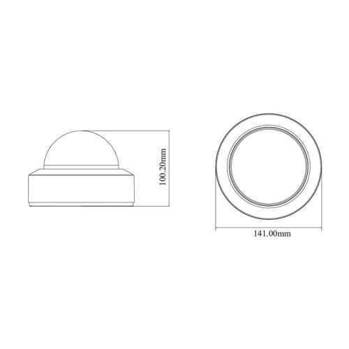 IP-відеокамера 5Mp TVT TD-9553E3B-A (D/AZ/PE/AR3) f=2.8-12mm з мікрофоном