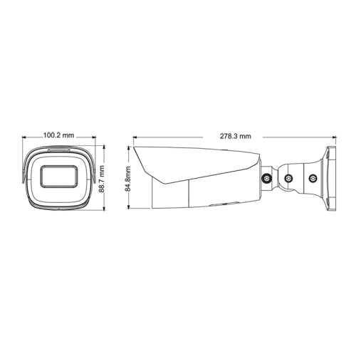 IP-відеокамера 5Mp TVT TD-9453E3B-A (D/AZ/PE/AR7) f=7-22mm з мікрофоном