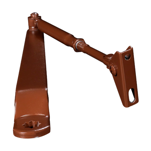 Коліно для доводчиків Dortec DT65ARM Brown з фіксацією дверей у відчиненому положенні