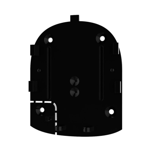Часть пластмассового корпуса Smartbracket Ajax Hub black