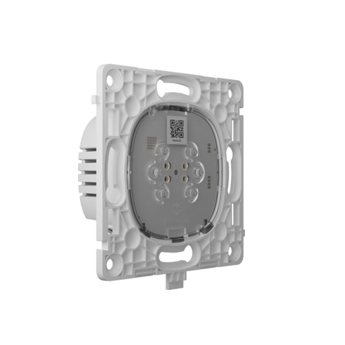 Бездротовий розумний сенсорний димерний вимикач світла Ajax LightCore (Dimmer) [55] (8EU) ASP white