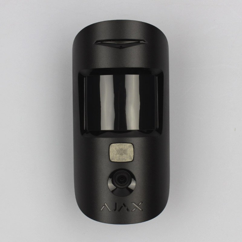 Бездротовий сповіщувач руху Ajax Superior MotionCam HD (PhOD) Jeweller black з камерою