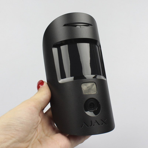 Бездротовий сповіщувач руху Ajax Superior MotionCam HD (PhOD) Jeweller black з камерою
