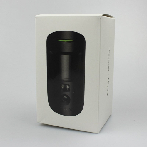 Бездротовий сповіщувач руху Ajax Superior MotionCam HD (PhOD) Jeweller black з камерою