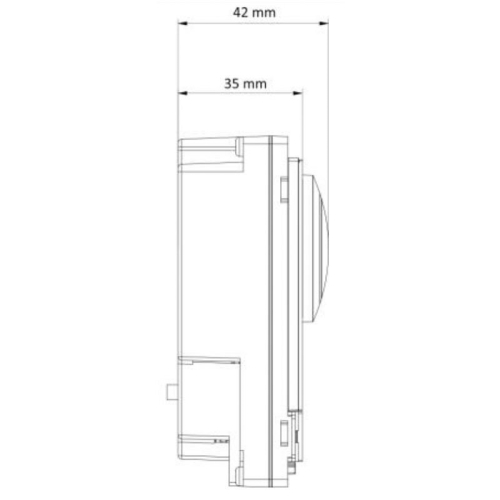 Модуль розширення панелі виклику Hikvision DS-KD8003-IME1(B)/Flush/Europe BV