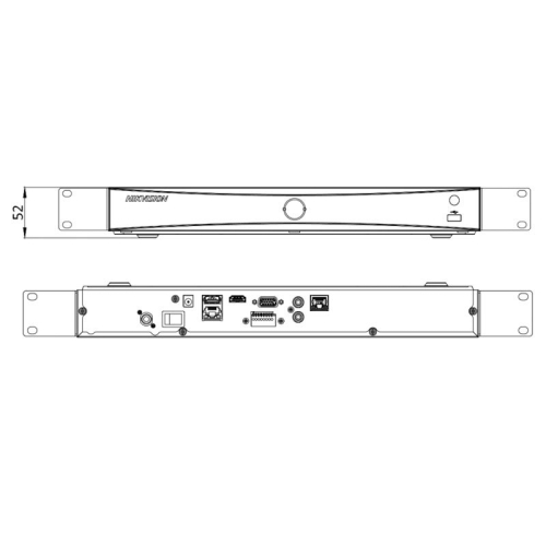 Видеорегистратор Hikvision DS-7608NXI-I2/S(E) 8-канальный AcuSense