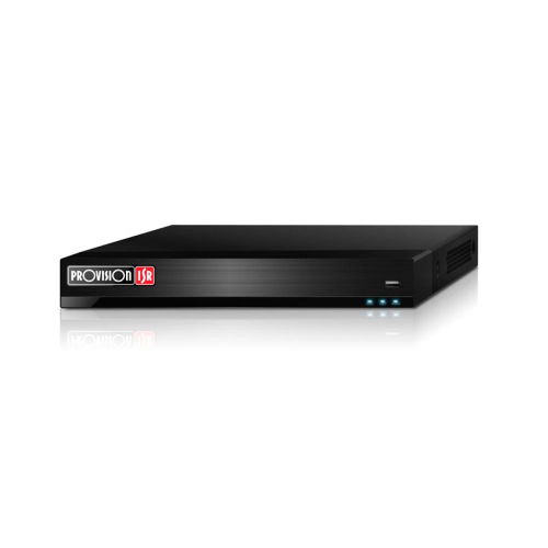 IP-видеорегистратор 16-канальный Provision-ISR NVR12-16400FAN(1U) с распознаванием лиц для систем видеонаблюдения