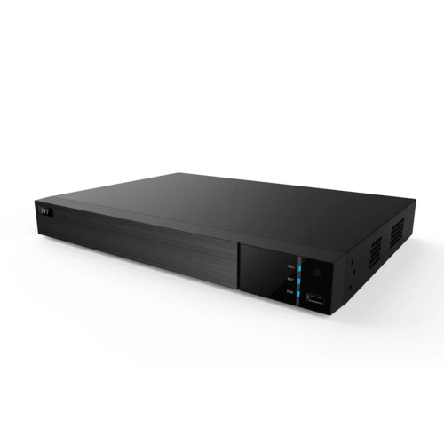 IP-відеореєстратор 16-канальний 16Mp TVT TD-3316H2-16P-B2-B з 16 портами PoE