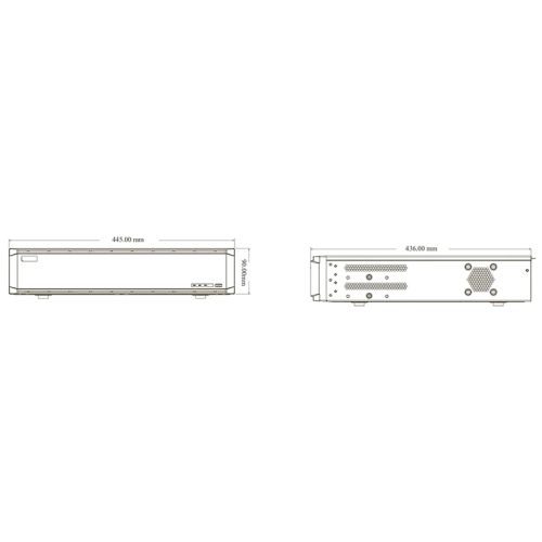 IP-видеорегистратор 32-канальный 12Mp TVT TD-3332H8-B2(320-256)