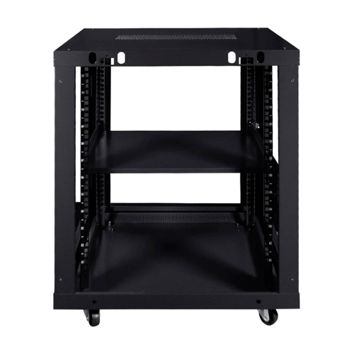 Коммутационный шкаф NVC-12U/600x600x640 Black