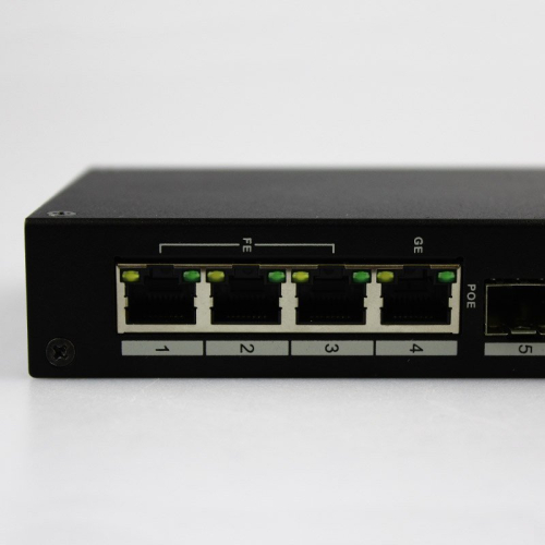 Розпродаж! Комутатор Dahua DH-PFS4206-4P-96 4-портовий POE