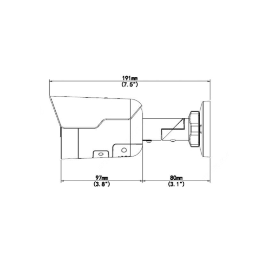 IP-видеокамера уличная Uniview IPC2128SE-ADF28KM-WL-I0 White