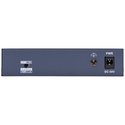 Комутатор 4 порти некерований Hikvision DS-3E0105P-E/M(C) POE