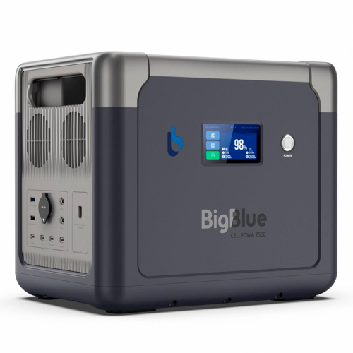 Портативна зарядна станція BigBlue CP2500 2500W 1843Wh + Power Bank 20000mAh