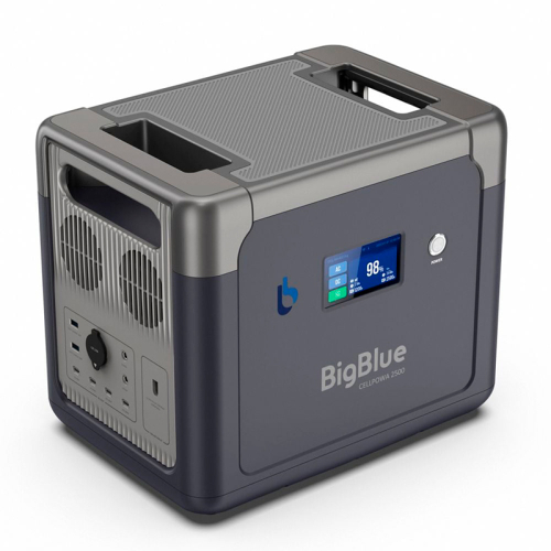 Портативна зарядна станція BigBlue CP2500 2500W 1843Wh + Power Bank 20000mAh