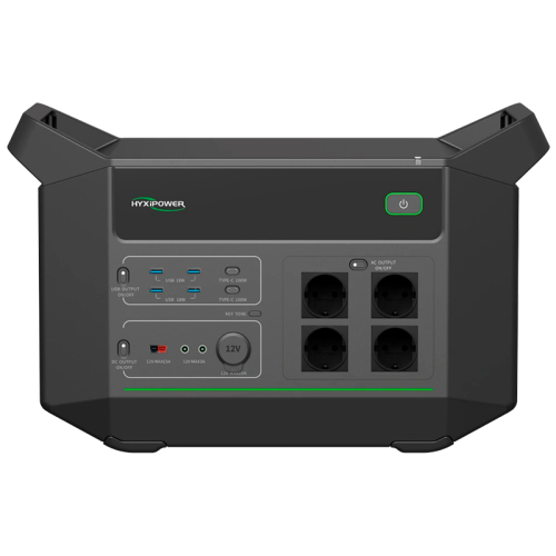 Портативне джерело живлення HYXiPower HYX-EA2500 2500Вт + Джерело безперебійного живлення VIA Energy Mini UPS 24В 0.6A
