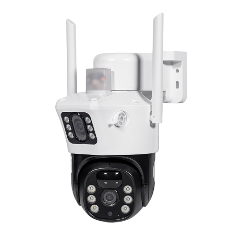 IP PTZ-видеокамера автономная с 4G и солнечной панелью 2Mp+2Mp Light Vision VLC-9192IG/2C (Solar) White f=4mm, на аккумуляторных батареях