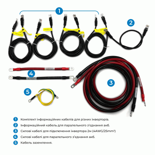 Аккумуляторный блок Dyness DL5.0C 5,12 кВт•ч 51,2 В