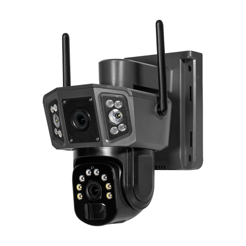 IP PTZ видеокамера автономна с 4G и солнечной панелью 3Mp+3Mp Light Vision VLC-9230IG/2C3S (Solar) f=4mm, на аккумуляторных батареях