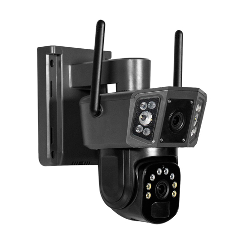 IP PTZ видеокамера автономна с 4G и солнечной панелью 3Mp+3Mp Light Vision VLC-9230IG/2C3S (Solar) f=4mm, на аккумуляторных батареях