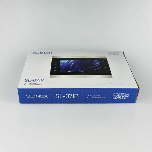 Видеодомофон с видеорегистратором и WI-FI Slinex SL-07IP Black