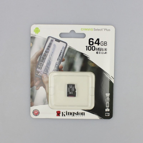 Розпродаж! Карта пам'яті Kingston MicroSD 64Gb