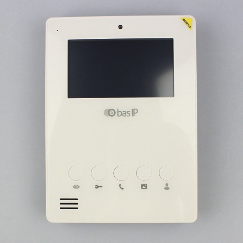 IP-відеодомофон 4.3" Bas-IP AU-04LAF white з Wi-Fi