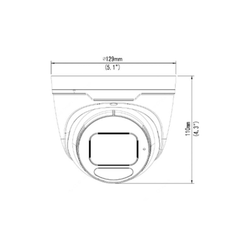 IP-відеокамера Uniview IPC3635SB-ADZK-I0 White