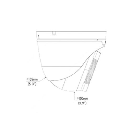 IP-відеокамера Uniview IPC3635SB-ADZK-I0 White