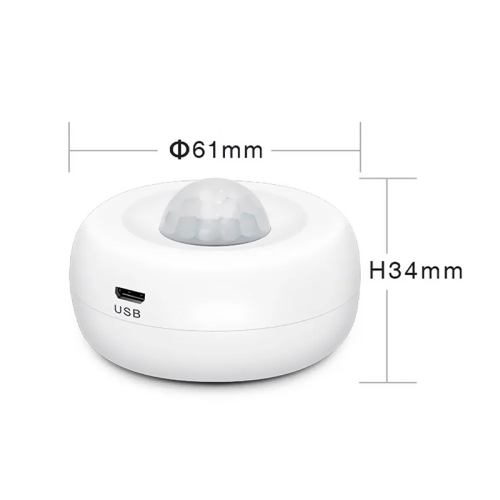 Беспроводной автономный потолочный ИК-датчик движения с WiFi Trinix TRX-PS01(WiFi)