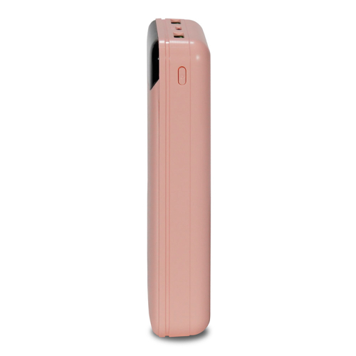 Повербанк 20000 mAh Power Bank Kraft KPB-2020FC Pink 22.5W QC3.0
