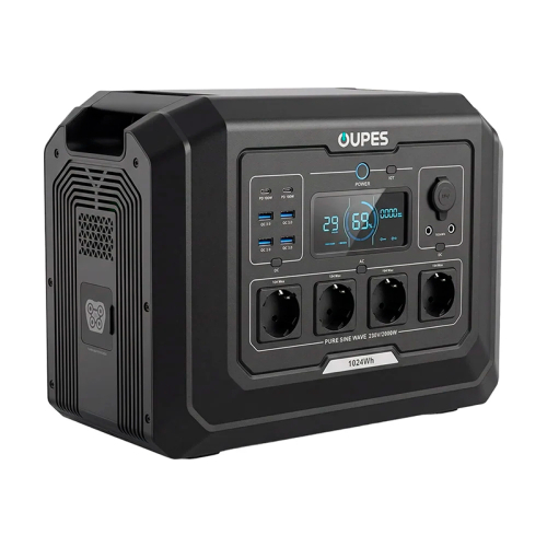 Портативная зарядная станция OUPES Mega 1 S1 2000W 1024Wh LiFePO4
