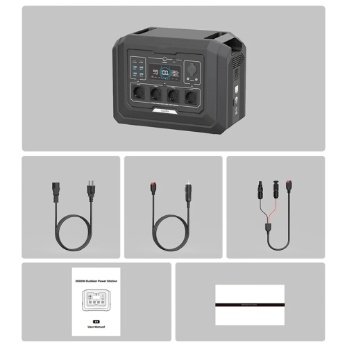 Портативная зарядная станция OUPES Mega 1 S1 2000W 1024Wh LiFePO4