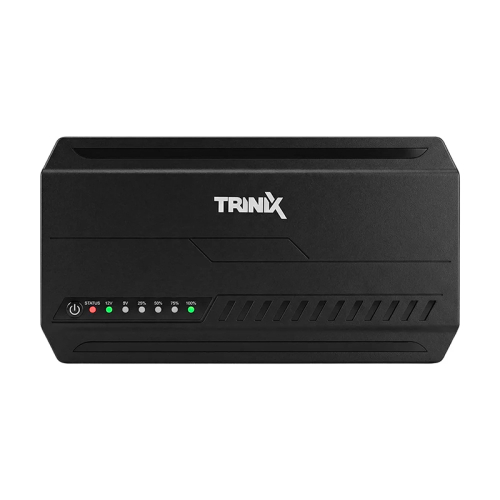 Джерело безперебійного живлення DC UPS Trinix TRX-MUPS-1848 Type-C (24000mAh LiFePo4) 5V/9V/12V/48V/PoE, LiFePo4 4*6Ah, для роутера і медіаконвертера