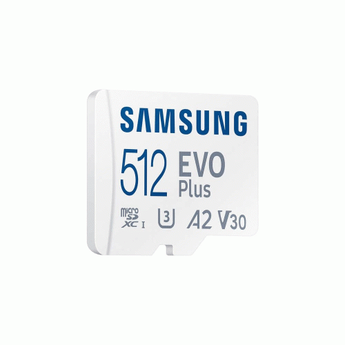 Розапродаж! Карта пам'яті Samsung Evo Plus microSDXC 512GB UHS-I U3 V30 A2 + SD адаптер (MB-MC512SA/EU)