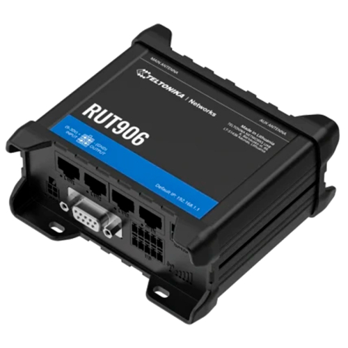 Промисловий стільниковий маршрутизатор Teltonika RUT906 з 4G LTE, Wi-Fi, RS-232, RS-485
