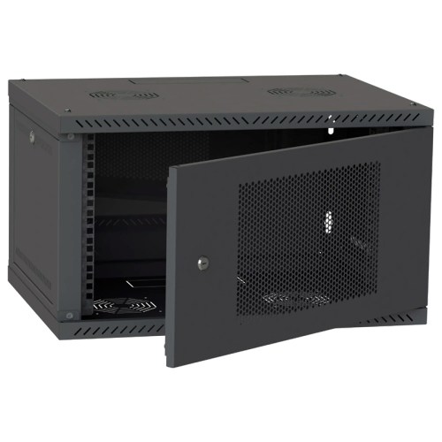 Шафа серверна IPCOM CH-6U 600x600 перфорація RAL9005