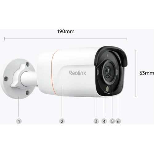 IP камера 12 Мп Reolink RP-PCB12M (4 мм)