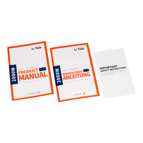 Автономний однофазний інвертор 2kW/12V LiTime L12V2KW-EN-Z