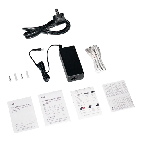 Контролер точок доступу AP / гігабітний VPN-маршрутизатор Cudy C200P з 4 портами PoE+