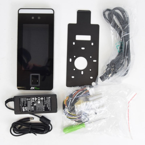 Биометрический терминал распознавания лиц со считывателем карт Mifare с Wi-Fi и функцией домофонии ZSmart ZKTeco SpeedFace-V5L