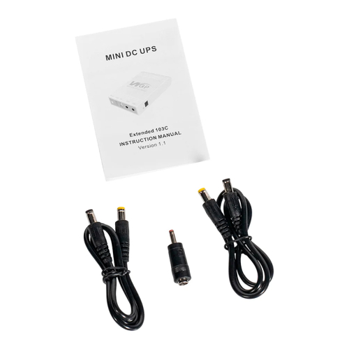 Джерело безперебійного живлення Mini UPS WGP UPS1032 10400mAh 5V/9V/12V, Li-ion 4*2.6Ah, для роутера та оптичного терміналу