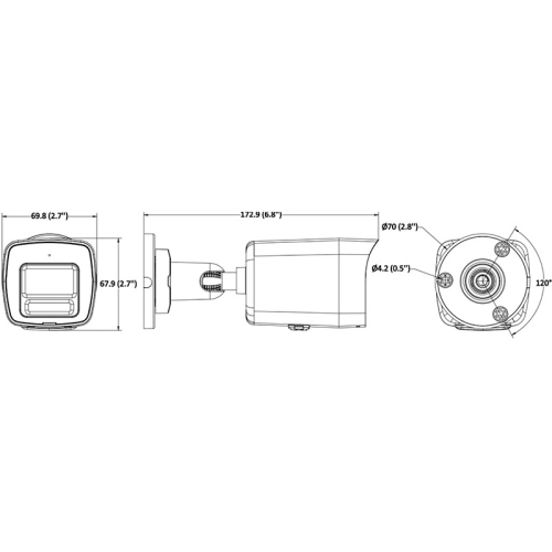 IP видеокамера Hikvision DS-2CD1027G3-LIUF 2МП (2.8мм)